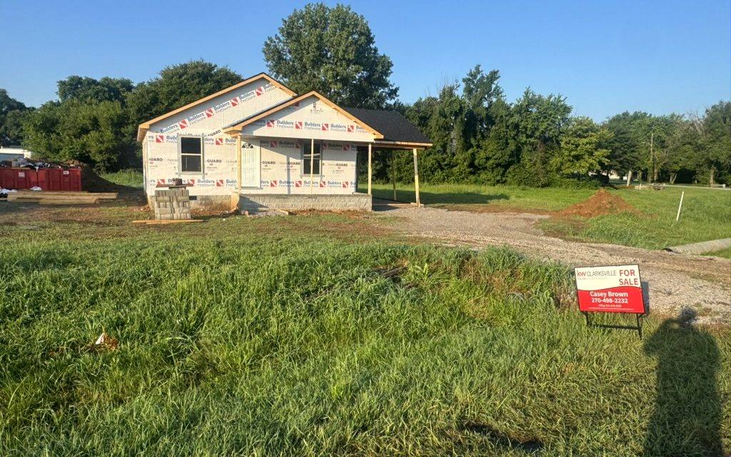 New construction home at 1461 Glass Avenue, Hopkinsville KY