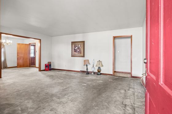 Through the front door into the living room, 5525 Glass Lane